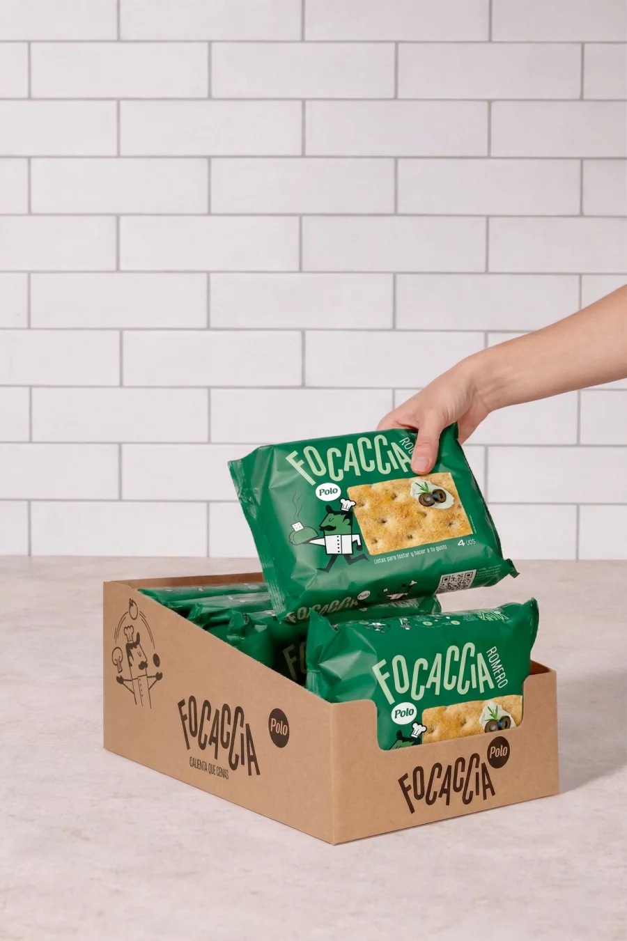 2 Focaccia con Romero